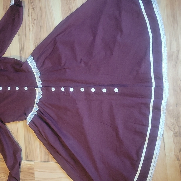 Vintage 70s Gunne Sax Junior Dress S - Picture 8 of 17